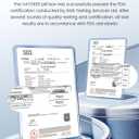 Vaydeer Metal 7 Day Pill Organizer 2 Times a Day  AM PM Weekly Travel Pill Case with Moisture-Proof Desiccant, Airtight Large Capacity Pill Box for Vitamins, Medications & Supplements (Grey)