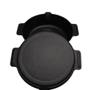 Cast Iron Grill Pan with Two Handles and Lid 10"
