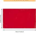 Women Lightweight Chiffon Scarf Breathable Solid Color Long Fashion Scarves Sun-proof Shawls Wrap (Red)