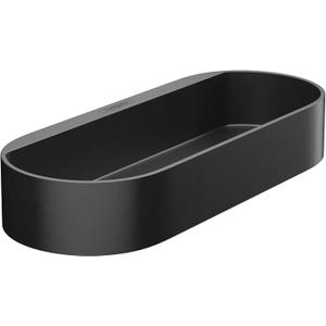 hansgrohe WallStoris 4-inch Modern Storage Basket in Matte Black, 27913670 (Shallow) hansgrohe WallStoris 4-inch Modern Storage Basket in Matte Black, 27913670 (Shallow)