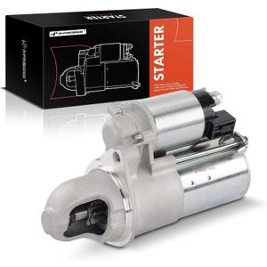 A-Premium Starter Motor Compatible with Kia Sorento 2007-2009, Borrego 2009-2011, 3.3L 3.8L, 12V 1.4KW 8-Teeth Clockwise, Replace# 36100-3C170, 36100-3C170RU