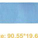 Surf Sock, Surfboard Sock Cover for Longboard Paddleboard Surf Board Sup Paddle Board, 7.5 FT Foot 7.5ft Quick Dry Stretch Surfboard Bag Sleeve with Drawstring Closure 230x50 cm Blue