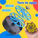 3 x Sensory Fidget Toys for Kids & Adults: 3D Printed Novetly Visual Sensory Toys with Roller - Stress Relief Fidget Tools for Kids with Autism - Calming Desk Toys for Office Classroom Student