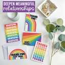 Hadley Designs 54 Bulk Thank You Cards with Envelopes - Teacher Appreciation Cards, Cute Blank Card with Envelopes, Thank You Notes for Teachers, Birthday, Graduation & Small Business