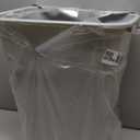 Rubbermaid Commercial Products Resin Wastebasket/Trash Can, 7-Gallon/28-Quart, Gray, Plastic, for Bedroom/Bathroom/Office, Fits Under Desk/Sink/Cabinet