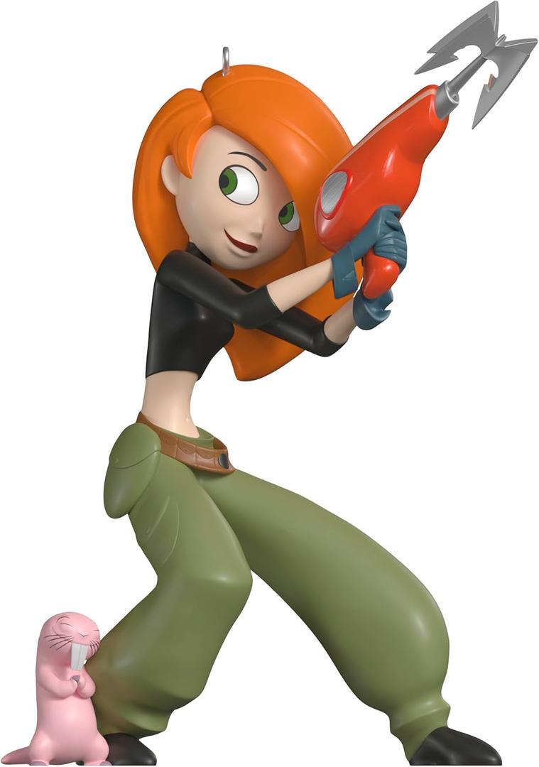Hallmark Keepsake Christmas Ornament 2025, Disney Kim Possible and Rufus, Gifts for Disney Fans