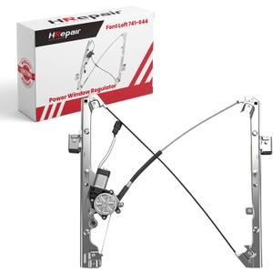 Window Regulator Driver Side fits for 2000-2007 Chevy Silverado Tahoe Suburban Avalanche & Cadillac Escalade & GMC Yukon XL Sierra,with Motor - Front Left(741-644)