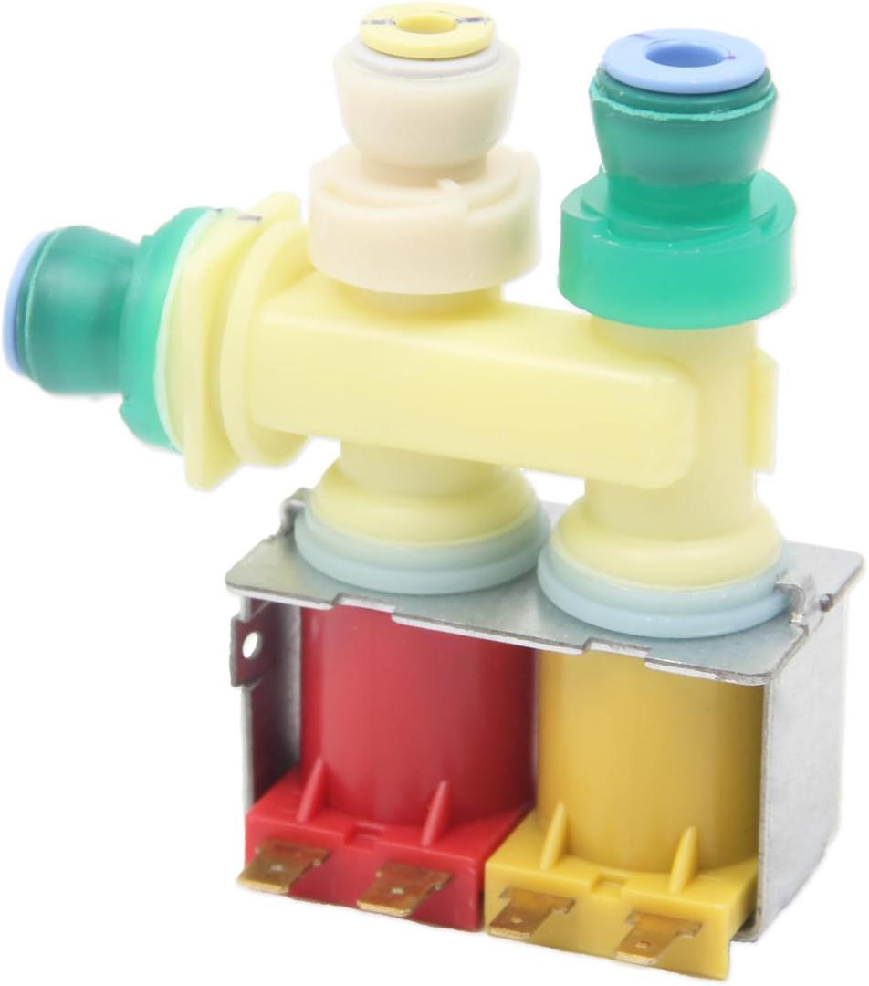 W10258562 Refrigerator Water Inlet Valve For Whirlpool Refrigerator Water Inlet Valve Refrigerator Ice Making Water Inlet Valve Parts Replacement, Replaceable Model WPW10258562 AP6018030 PS11751331