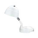 Conair Pro Style Bonnet Hair Dryer, 2 Heat Settings, Adjustable Height, Extra-Large Hood Size, 1875W Pro Style Bonnet Ionic Hair Dryer for Women, White