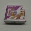 Roll on Wax Kit, Roll on Waxing Kit for Hair Removal, Sensitive Skin Roll on Waxing Kit for Women, At Home Wax Kit for Larger Areas of the Body, with 50 Pcs Strips and 2 Soft Cartridge