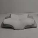 Cervical Pillow for Neck and Shoulder,Contour Memory Foam Pillow,Ergonomic Neck Support Pillow for Side Back Stomach Sleepers with Pillowcase