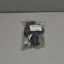 Camlock Fittings 1 Inch Type A & D Polypropylene Cam and Groove Hose Fitting Kit with 1" Female & Male Camlock x 1" Shank (Hose Barb), Cam and Groove Hose Couplings (2 Sets/ 4 Pcs)