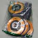 TPmax 4-1/2" x7/8'' Stripping Discs Rust Remover Wheel Remove Paint and Oxidation Poly Strip Wheel Disc Abrasive Angle Grinding Wheel - 10 Pack(Purple)