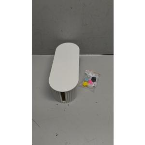 Insulated Cable Management Box with Ventilation Openings, Cord Organizer for Power Strips Chargers USB Cables, Child and Pet Safe, Desk and Home Office Storage(Large White)