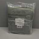 Cupic Cupid Super Soft Memory Foam Bath Mat, Sage Green Bathroom Rugs, Non Slip Bath Mats for Bathroom Floor, Machine Washable Rugs for Shower & Tub, Quick Dry Bath Carpet for Decor, 24" x 36"