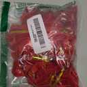 24PCS Christmas Velvet Bows with Twist Ties  Red Satin Wreath Bows for DIY Holiday Decorations, Gift Wrapping & Party Decor