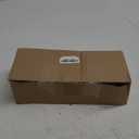 MelonArt Thank You Bags for Small Business, 200pcs Black Plastic Retail Bags Merchandise Bags with Handles Bulk Large Reusable Shopping Boutique Bags 8x12 and 12x15 for Stores Clothes Supplies(Black)