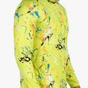 Men's Fishing Shirt with Hood,UPF 50+ Sun Protection Hoodie Camo Long Sleeve Shirts High Visibility Safety T Shirt, Smal