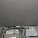 Carex Toilet Safety Rails, Adjustable and Detachable Toilet Safety Frame with Handles for Elderly, Handicap, or Disabled, Heavy-Duty Non-Slip Bathroom Grab Bar, with Padded Handles and Aluminum Frame