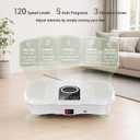 Vibration Plate Exercise Machine 450lbs Capacity Full Body Shaker Platform