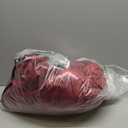 Homemate Electric Heated Blanket Twin - 62"x84" Heating Bed Blankets Throw with 10 Heating Levels 8 Hours Auto Off Fast Heating Over-Heated Protection Ultra Soft Warm Flannel ETL Certified Red (07-Wine Red)