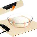 Sourdough Starter Warmer Proofer Mat with 85-200F Temp Control & 12H Timer, Full-Surface Fast Heating Silicone Sourdough Warming Mat for Sourdough, Baking, Yogurt, Kombucha, and Daily Home UseSmall