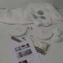 YUYTE Halloween Decorations Outdoor, Adjustable Height, Large Lighted White Cloth Ghosts for Indoor Outdoor Decor, Halloween Party