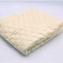 Small mattress cover, beige color 4 piece, Size 22×46 inch