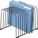 Fellowes 72112 Desktop Organizer, 11 Sections, Wire, 9" x 11-3/8" x 8", Black
