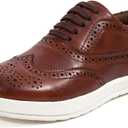 Deer Stags Boy's Jagger Sneaker, Cognac, 5 Big Kid