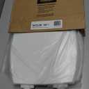 Mayfair Cassel Slow Close Toilet Seat, Easy Clean, Non Slip Premium Wood Seat, Easy Install, Made in USA, Elongated, White