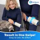 2 x PetLovers Extra Sticky Lint Roller Value Set 300 Sheets for Pet Hair Removal, Dog and Cat Lint Remover 3 Pack
