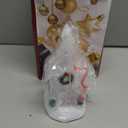 Melrose Acrylic Church Snow Globe Lighted Christmas Water Lantern 10.5 Inch