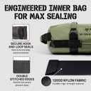 Yes4All Sandbags for Working Out, Adjustable Sand Bags for Weight Training with Handles, Multiple Colors & Sizes 5-200lbs