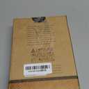 DEYBBY Handmade Beeswax Taper Candles, Dripless Wax Candles, Hand-Rolled Honeycomb Candles for Dinner Party, Set of 12 Flat TopBrown Raw