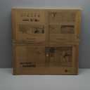 Art3d PVC Ceiling Tiles, 2'x2' Plastic Sheet in White (12-Pack)