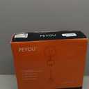 12" Selfie Ring Light with Tripod Stand 72" Tall & Mini Desktop Tripod, PEYOU Ring Light Tripod with 4 Phone Tablet Holders & Shutter for YouTube/Makeup/TikTok/Photography, Compatible with iPhone iPad