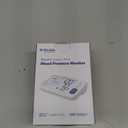 Alcedo Bluetooth Blood Pressure Monitor for Home Use, Accurate Upper Arm Smart BP Machine with Wide Range Cuff, App-Enabled for iOS & Android, Super Large Backlit Screen, 2 x 250 Memory (Off White)