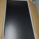 Adjustable Overbed Bedside Table, Hospital Bed Table with Wheels, Portable Rolling Desk, Mobile Small Standing Desk, Rolling Laptop Stand, Computer Cart (29.92inch)