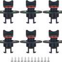 6pcs Boat Drain Plug Transom Drain Plug Kayak Scupper Plugs Thread Bung for Kayak Canoe and Boat