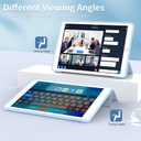 Aoub Case for iPad 6th/5th Gen 9.7 Inch, Slim Smart Cover, Soft TPU, Auto Sleep/Wake - Sky Blue