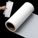 Frienda 12 Inches x 80 ft 6 Mil Rolls Blank Stencil Sheets Acetate Sheets Clear Template Material Reusable Acetate Rolls for Crafts Stencil Paper Vinyl for Cutting Machines(Translucent)