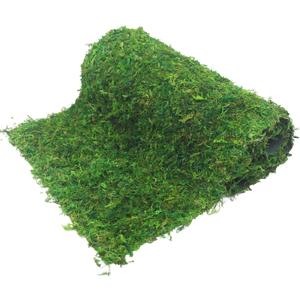 FAICOIA Moss Table Runner Dried Moss for Crafts Green Moss Roll for Fairy Gardens Wedding Woodland Decor 12" x 60" Preserved Moss Mat for Table Decoration Moss Carpet for Moss Grass Wall 30x153cm