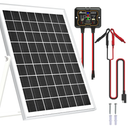 SOLPERK 10W Solar Panel Solar Battery Charger 12V Solar Panel Kit + MPPT Charge Controller, Suitable for Automotive, Motorcycle, Boat, ATV, Marine, RV, Trailer, Snowmobile, Off Grid System