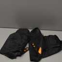 Waterproof Shoe Covers Rain Shoe Cover with Reflector for Men Women (X-Large, Black)