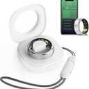 Smart Ring Health Tracker, Sleep&Exercise Monitor Heart Rate,Blood Oxygen,Fitness Trackers for Man&Women -Long Lasting Batteries,Waterproof Sleep Tracking Wearable (Silver, 7)