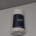 KANGAROO Bathroom Rugs, Chenille Soft Absorbent Bath Rug, Shaggy Shower Mat, Quick Dry Machine Wash Bathmat, Plush Carpet Mats for Tub, Bathtub and Room Home Decor Accessories, 30x20, Light Blue