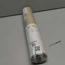 Color&Geometry Ultra-Thin Indoor Door Mat, 17"x29" Low-Profile Non-Slip Entryway Rug with Modern Geometric Texture, Washable Doormat for Indoor Entrance, Front Door, Khaki(Rolled-up NO Creases)