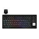 BOYI TK96 RGB Hot Swap Wireless Mechanical Keyboard,2.4Ghz/BT5.0/Wired N-Key Rollover Custom Ergonomic Full Size 100-Key Gaming Keyboard for Windows PC/MAC Games (Mecha-Blue Color)