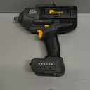 1/2" 1623FT-LBS Cordless Impact Gun Compatible with DeWalt Battery, 2200Nm Brushless Electric Wrench with LED Light, High Torque Power Driver Pistola Llave de Impacto for Truck (No Battery) (Gray)